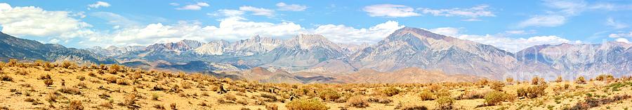 Mountain desert Pano Photograph by Marilyn Diaz