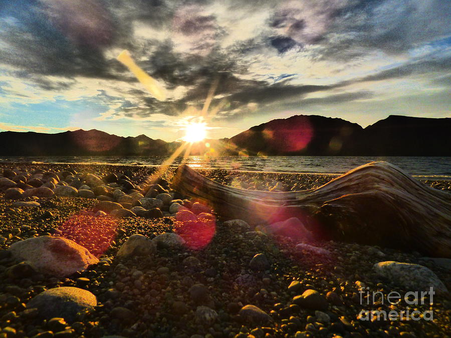 Mountain flare Photograph by Mihini Mountain flare Photograph by Mihini