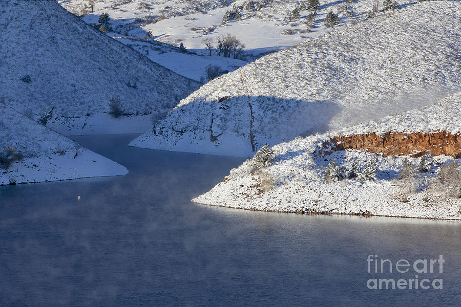 Mountain Lake In Winter Photograph by Marek Uliasz