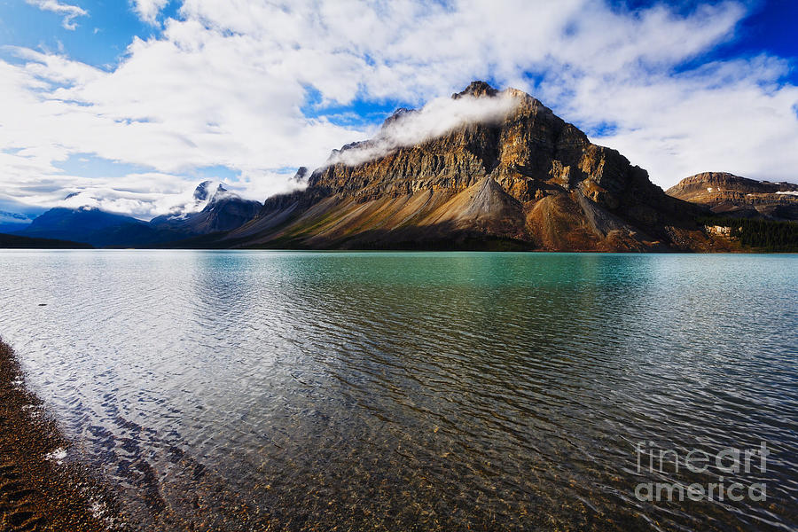 Banff National Park Photograph - Mountain Lake Scenic by George Oze