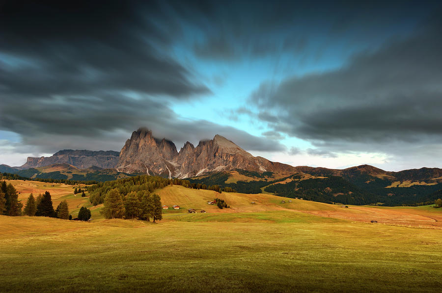 Mountain Landscape Photograph by Scacciamosche
