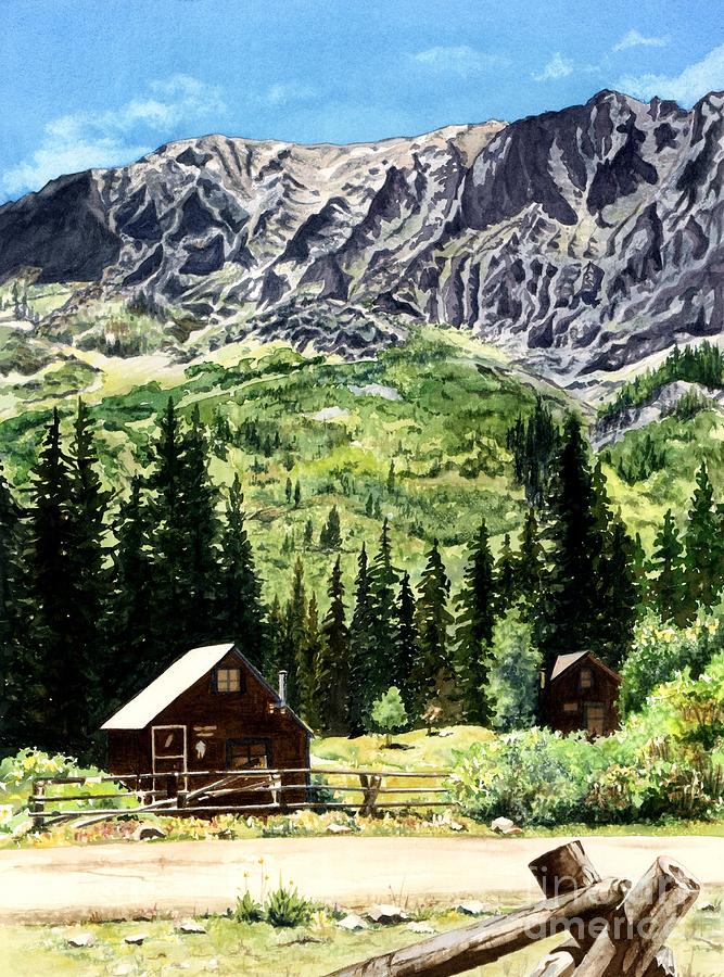 Mountain Majesty Painting by Barbara Jewell