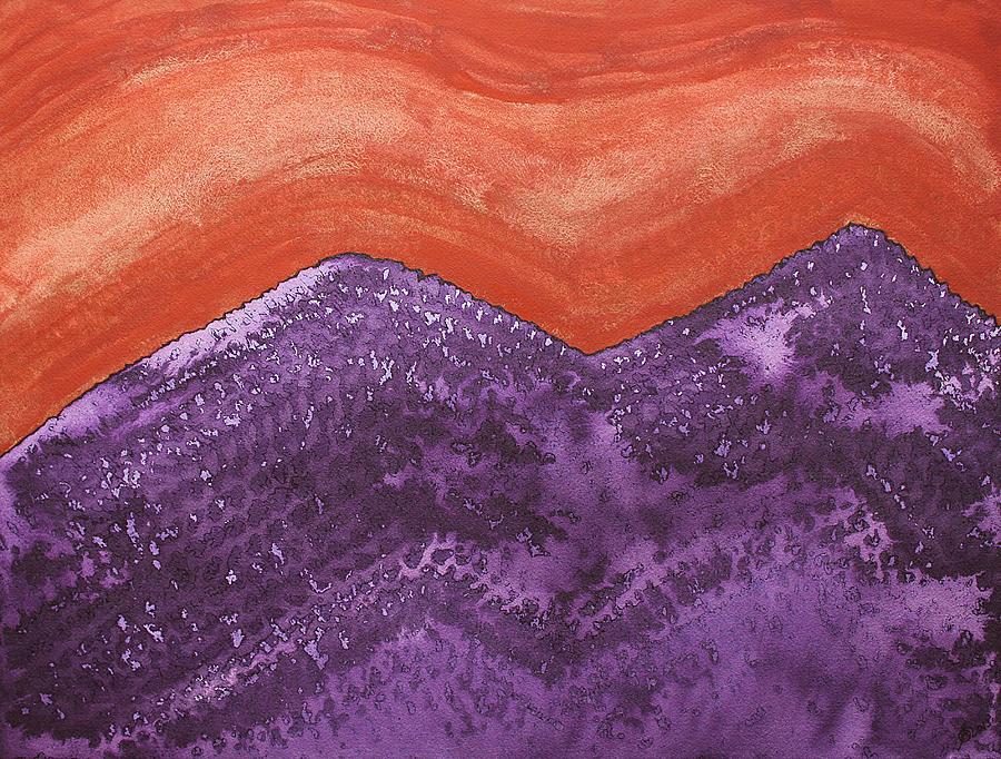 Mountain Majesty original painting Painting by Sol Luckman