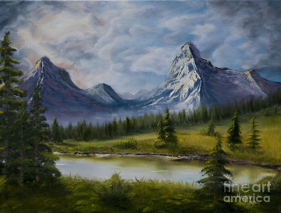 Mountain MIst Painting by Megan Winkelman - Fine Art America