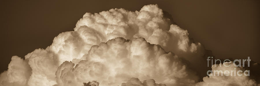 Nature Photograph - Mountain Of Clouds by Jennifer Marie Nature Exposed