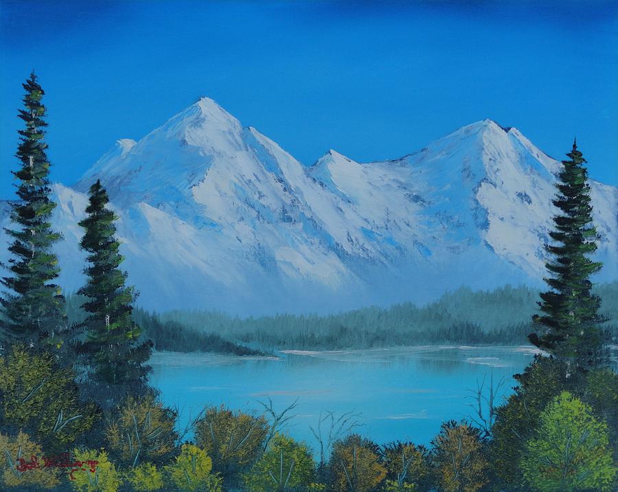Mountain Outlook Painting by Bob Williams