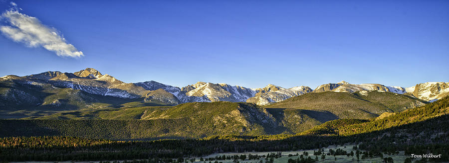 Mountain Photograph - Mountain Panorama by Tom Wilbert