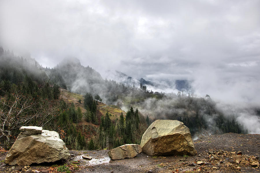 Mountain pass Photograph by Gouzel -