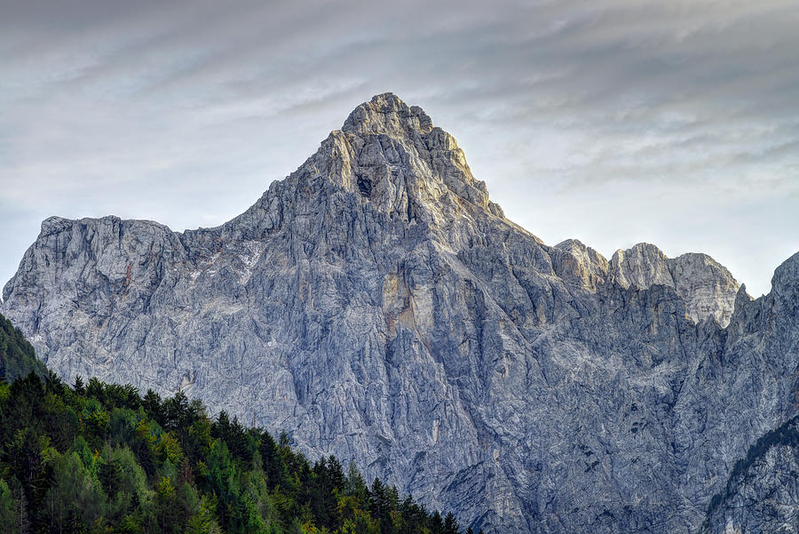 Mountain peak Photograph by Ivan Slosar