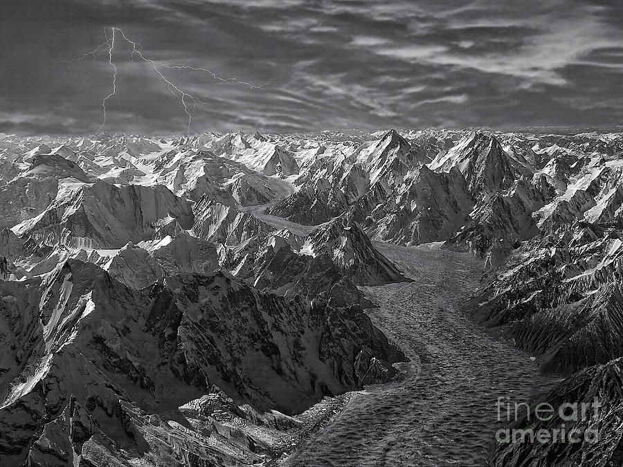 Mountain Photograph - Mountain Peaks  by Wildlife Fine Art