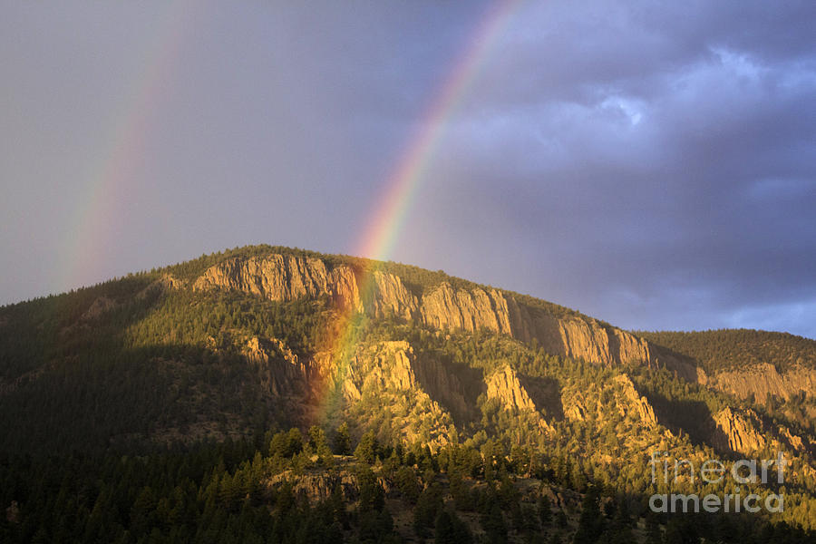 Mountain Rainbows Photograph by Steven Parker