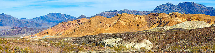 Death Valley National Park Photograph - Mountain Range, Borax Mine, Death by Panoramic Images