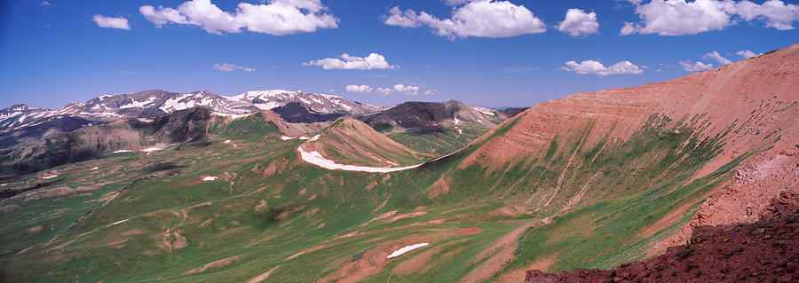 Mountain Range, Crested Butte, Gunnison Photograph by Panoramic Images