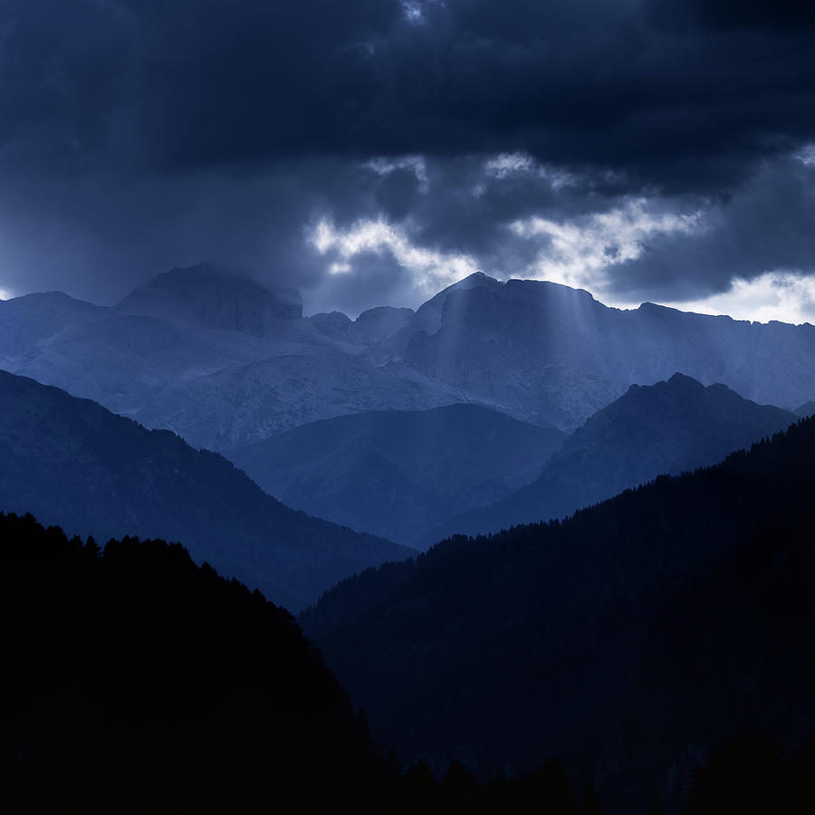 Mountain Range Photograph by Da-kuk