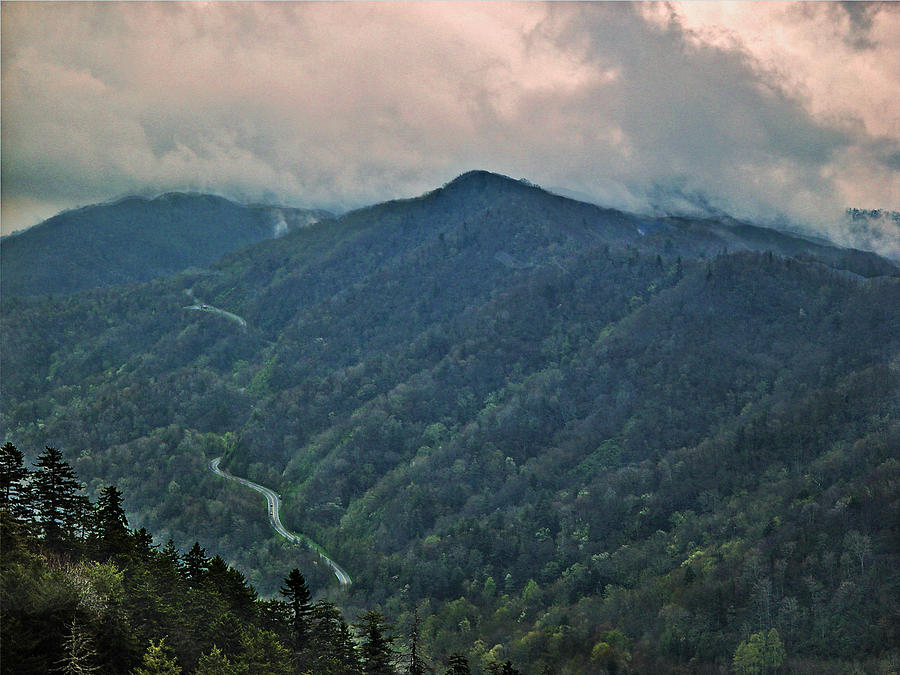 Mountain Road Photograph by Michael Whitaker