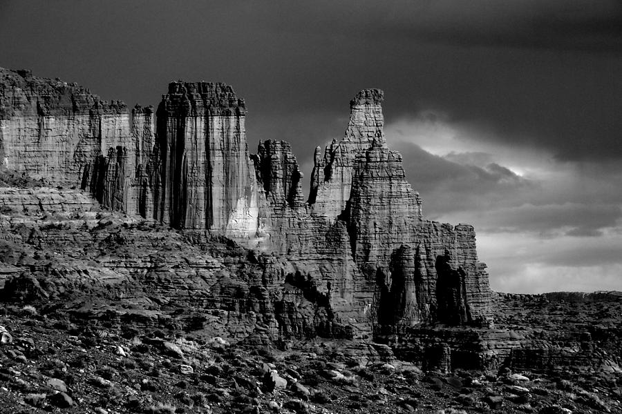 Mountain Rock Face Photograph by Michael DeBlanc - Fine Art America