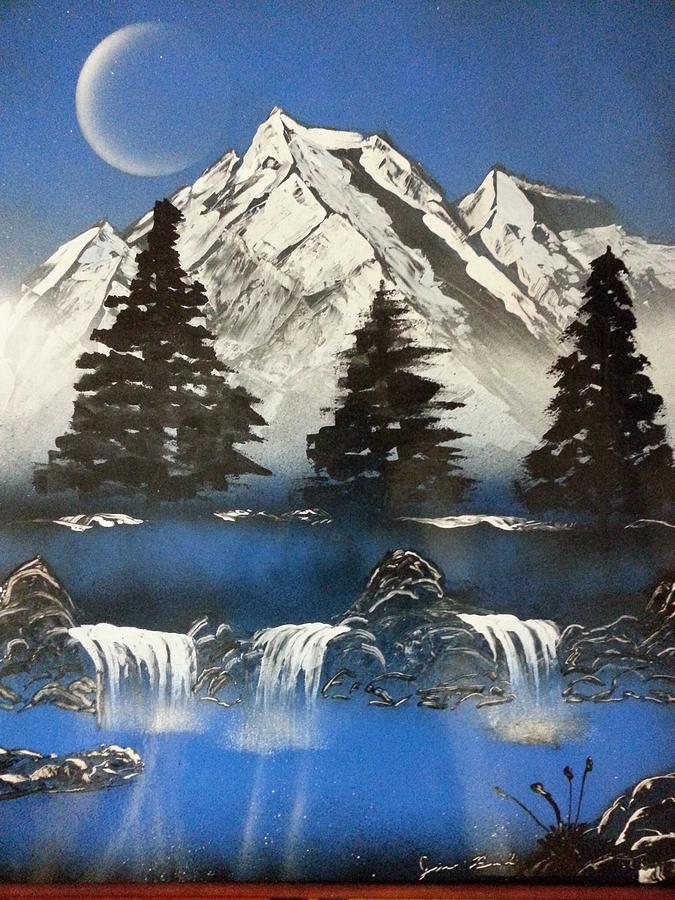 One Of A Kind Painting - Mountain Splendor by Jim Beard