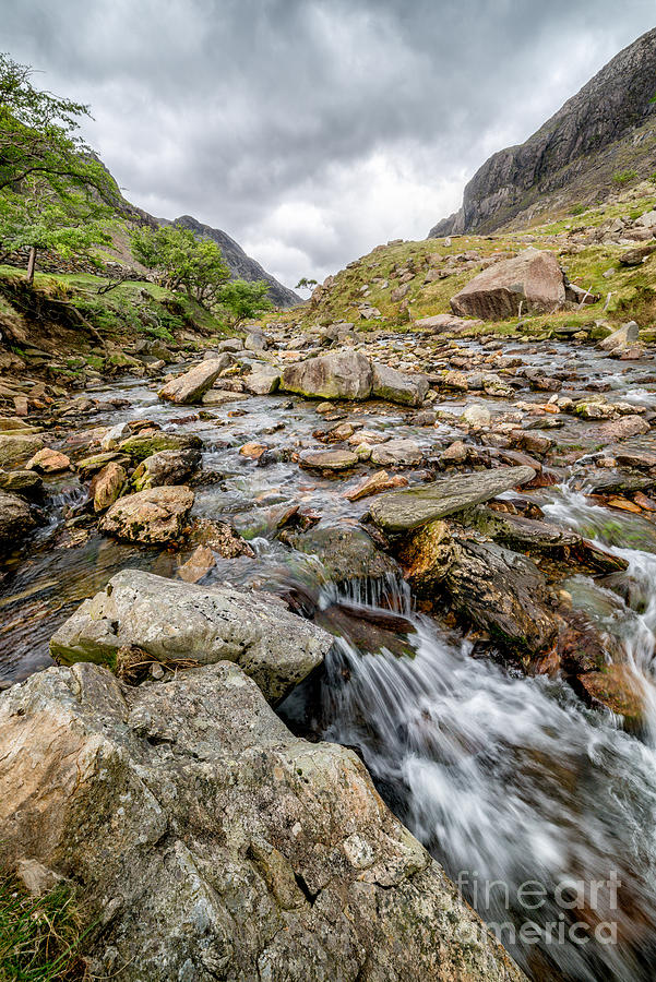 Snowdonia National Park Photograph - Mountain Stream by Adrian Evans