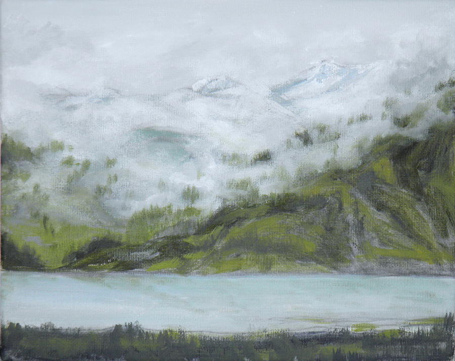 Mountain Study Painting by Ida Eriksen