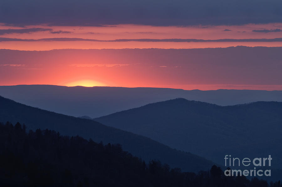 Mountain Sunset - D008988 Photograph