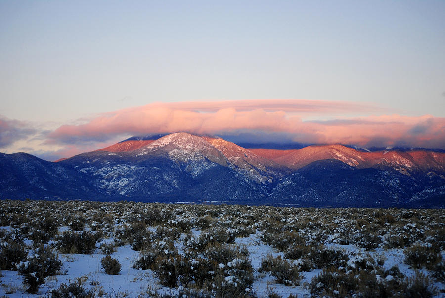 Mountain Sunset Photograph by Glory Ann Penington