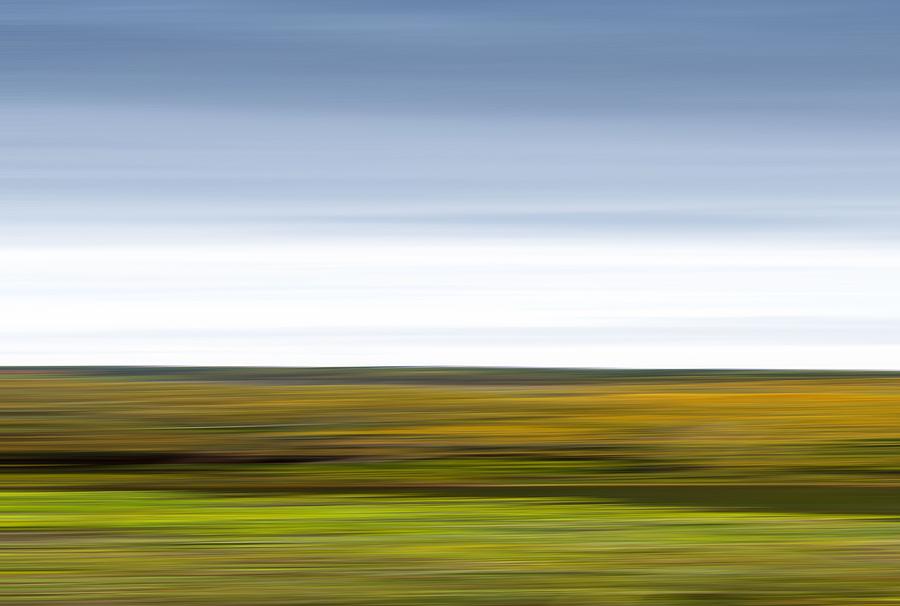 Mountain Valley Abstract Photograph by Mark Andrew Thomas