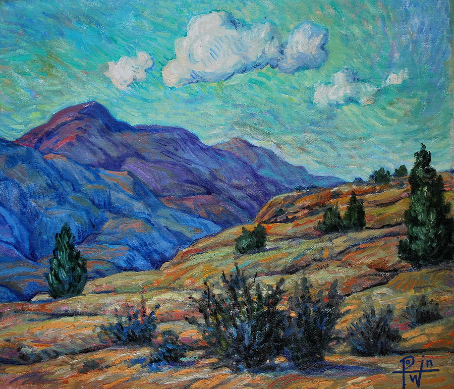 Mountain Painting - Mountain View by Henry Potwin
