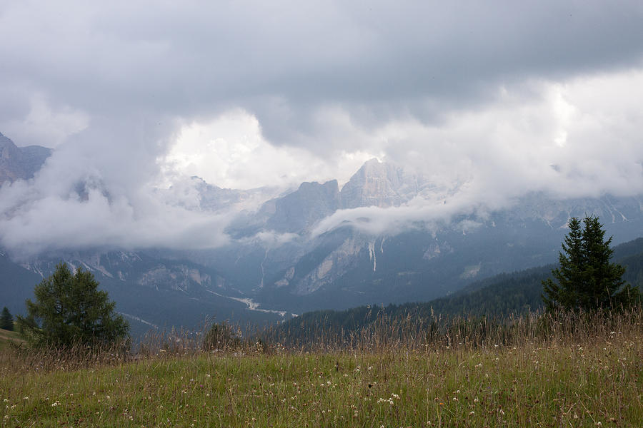 Mountain view toward Cortina Photograph by Vance Bell