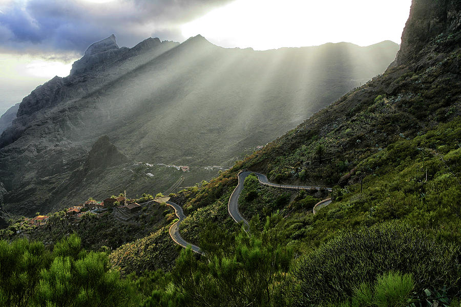 Mountain Village Of Masca In The Teno Photograph by David Santiago Garcia Mountain Village Of Masca In The Teno Photograph by David Santiago Garcia