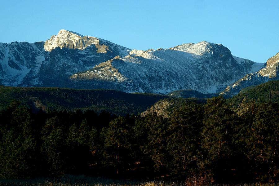 Mountain Vistas - Taylor and Otis Peaks Photograph by Marilyn Burton