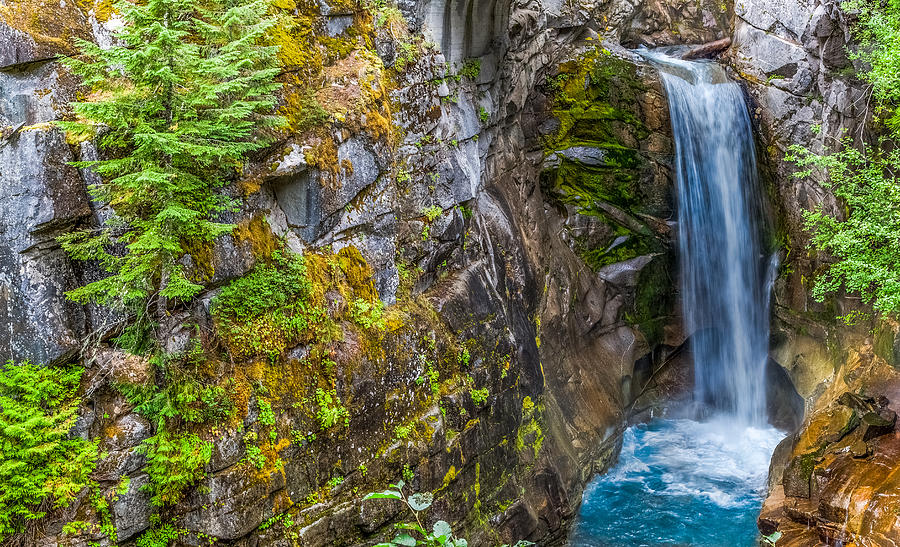 Mountain Waterfall Photograph by Tommy Farnsworth