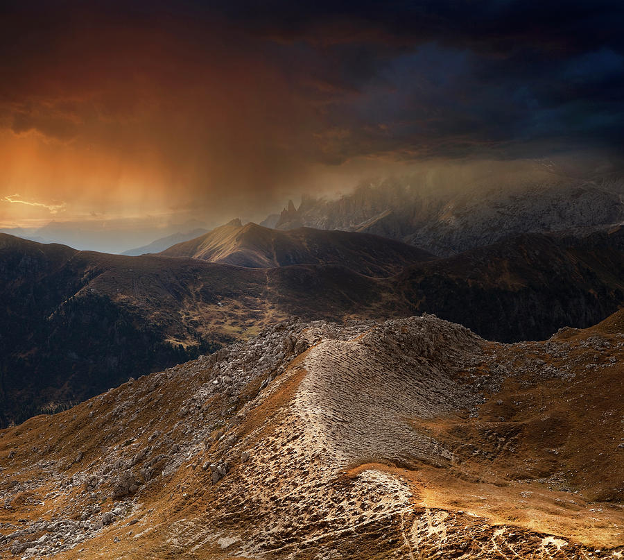 Mountain Weather Photograph by Nicolas Schumacher