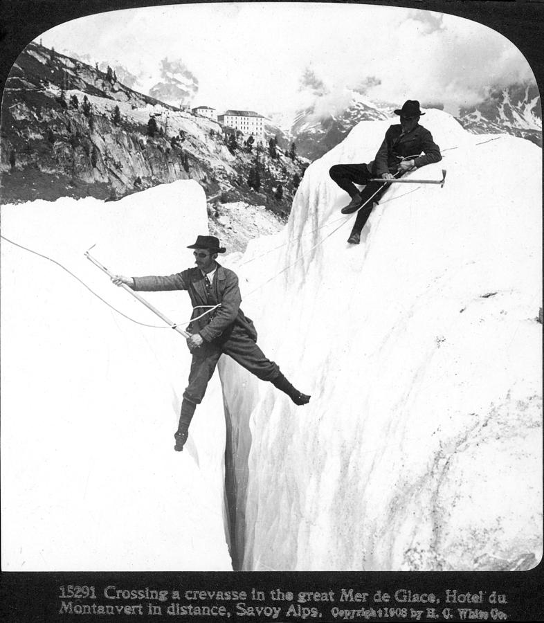Mountaineering, 1908 Photograph by Granger - Fine Art America