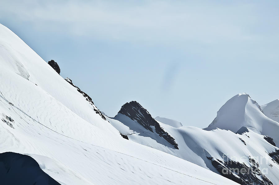 Mountaineering Breithorn Photograph by Elvis Vaughn