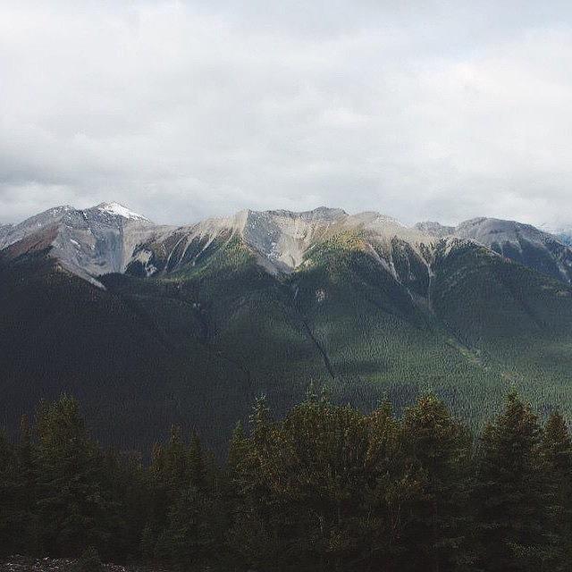 Banff National Park Photograph - Mountains - #vscocam #vsco_you by Doana Verceles