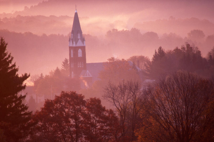 Mountains and fog Pennsylvania. Photograph by Blair Seitz