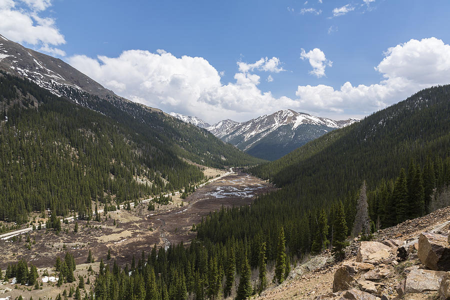 Mountains CO Independence Pass 1 A Photograph by John Brueske