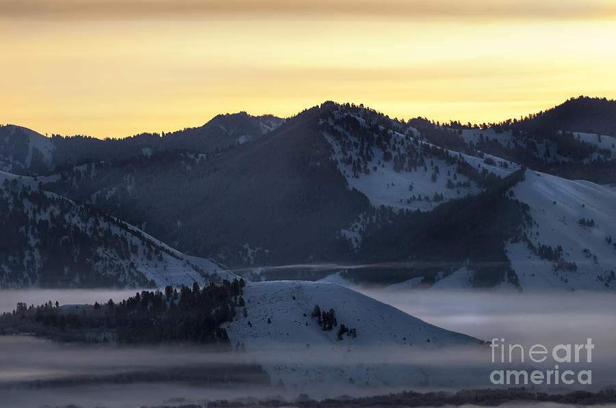 Landscape Photograph - Mountains - Grand Rise by Wildlife Fine Art