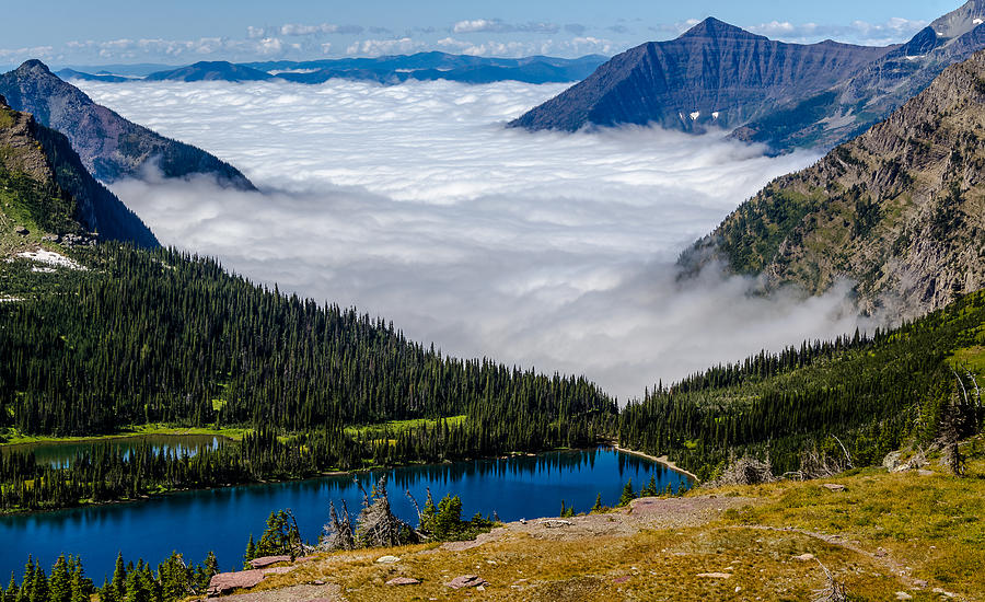 Mountains In The Clouds Photograph by Yeates Photography