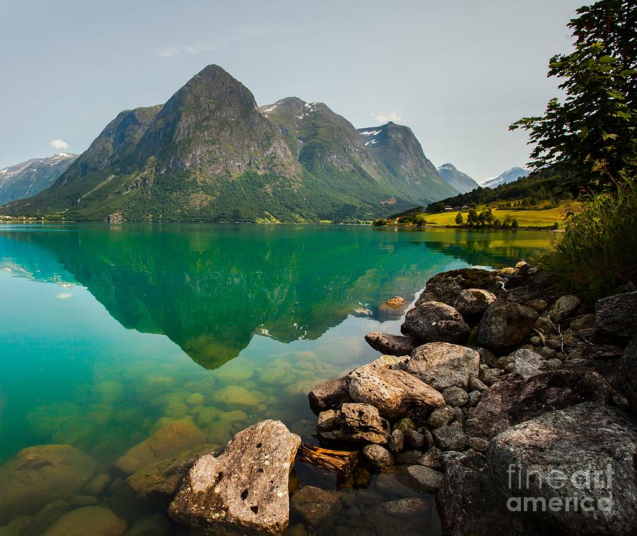 Mountains Of Norway Photograph by Rose-Maries Pictures