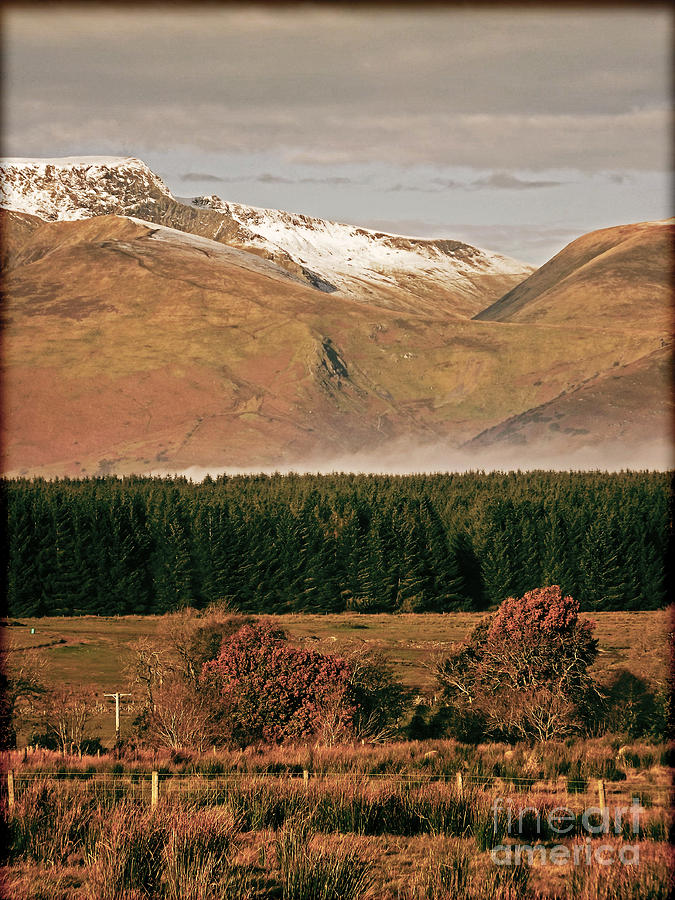 Mountainscape Blencathra Photograph by Linsey Williams