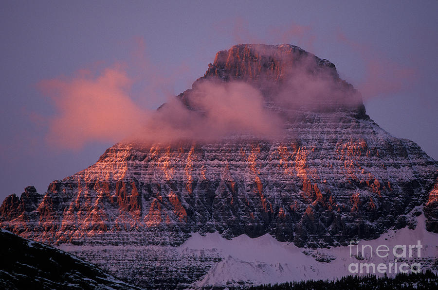 Mountaintop At Dawn Photograph by Ron Sanford