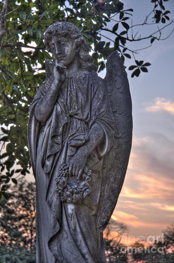 Mourning Angel Photograph by Jonathan Harper