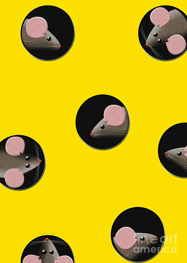 Mouse Condo Digital Art by Andee Design