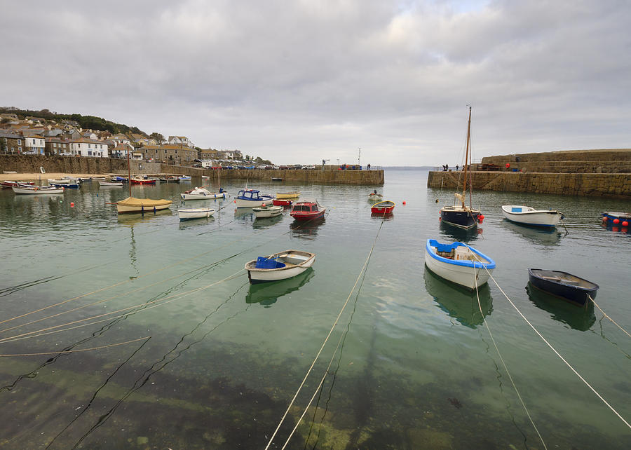Mousehole Harbour Photograph by Chris Smith