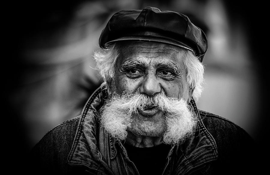 Moustache Man Photograph by Rabia Basha