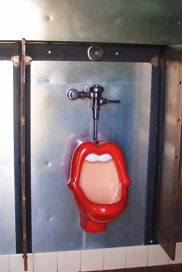 Mouth Urinal two Photograph by Cathy Anderson