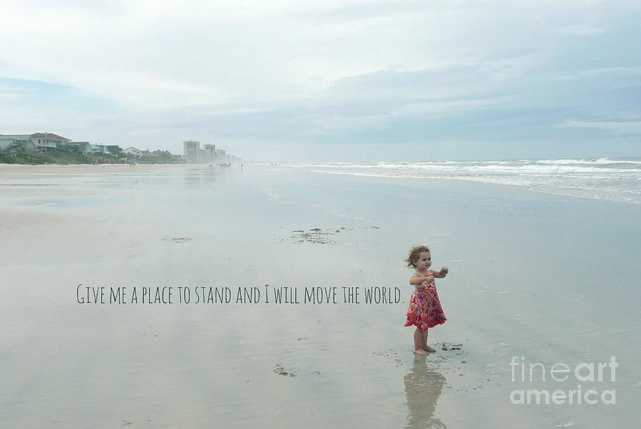 Move the World Photograph by Valerie Reeves