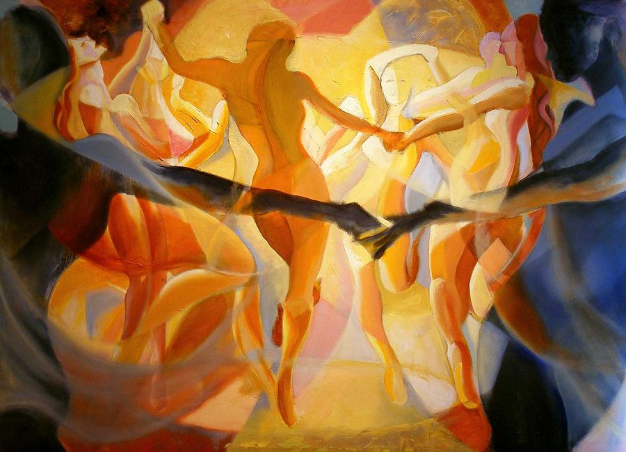Moving nimbus Painting by Georg Douglas