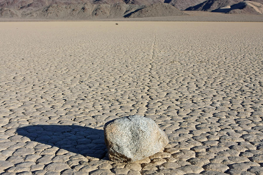 Moving Rock Death Valley Photograph By Joe Gima Fine Art America   Moving Rock Death Valley Joe Gima 